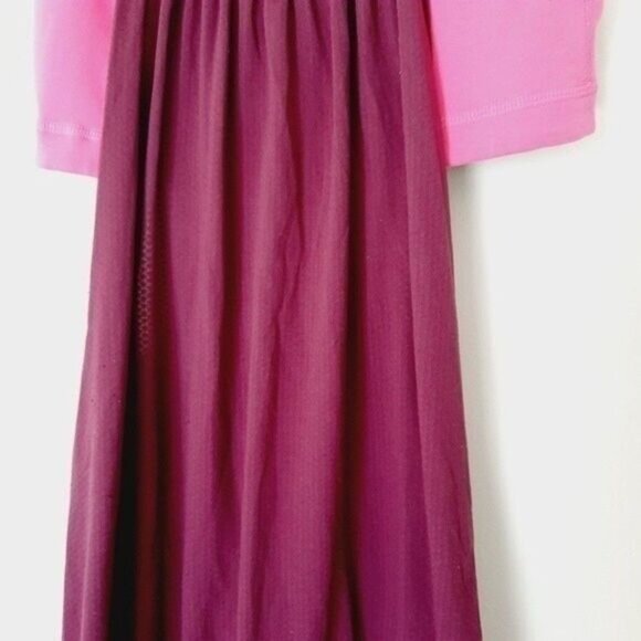 LULULEMON No Limit Tank Pink & Purple Bulit in Bra Sz 2 / XS Flawed - Picture 4 of 12